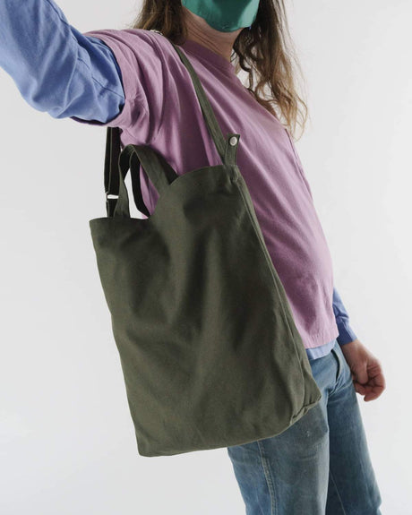 Baggu Canvas Duck Tote Bag Green