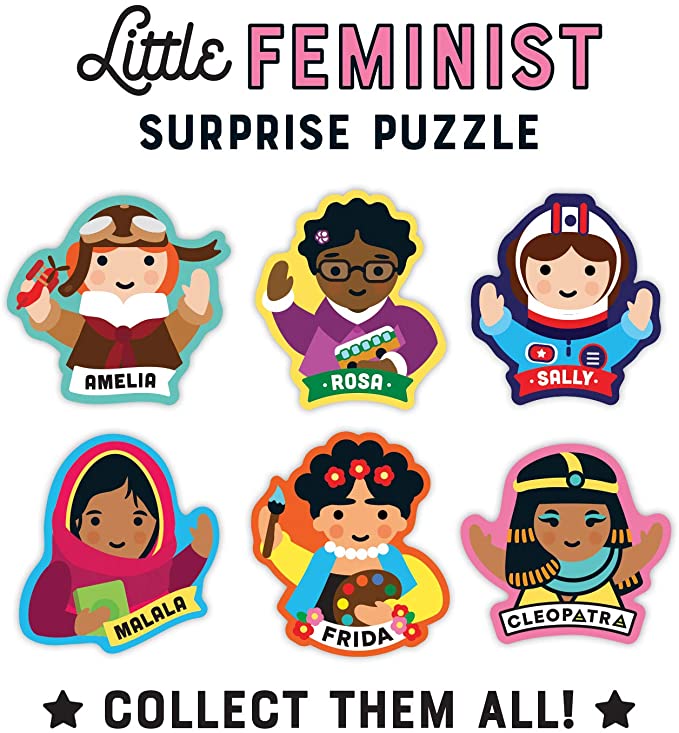 Little Feminist Surprise Mystery Puzzle Collect Them All
