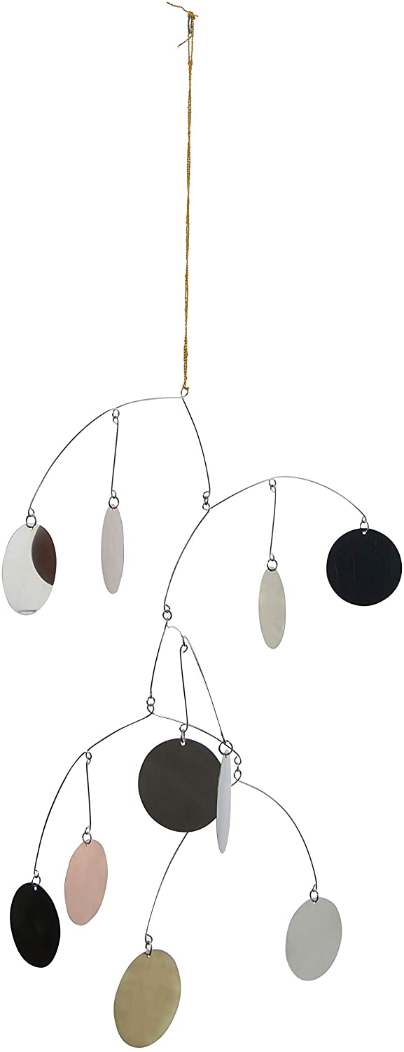 Metal Circular Mobile Decor