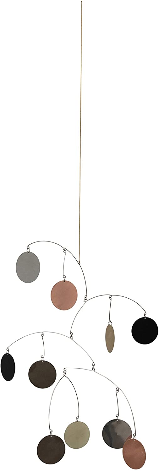Metal Circular Mobile Decor