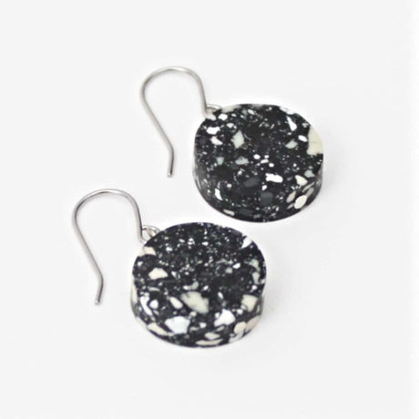 Black Granite - Sophie Earrings