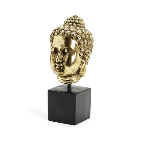 Golden Buddha Head Statue