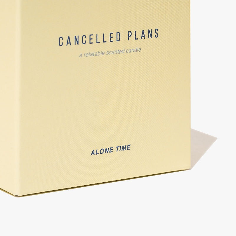 Cancelled Plans A Relatable Scented Candle - Alone Time 10oz