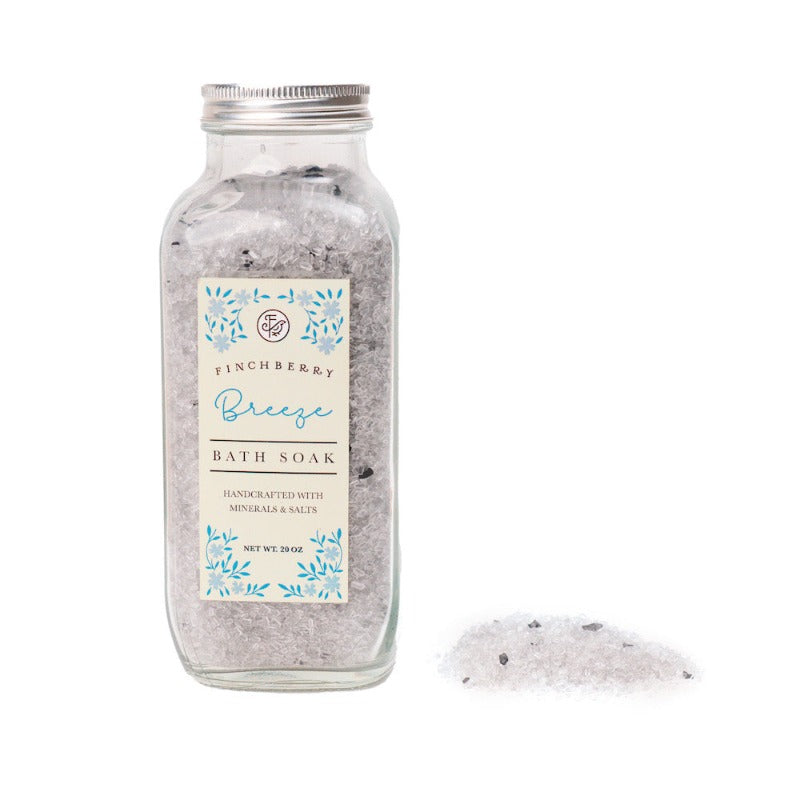 Finchberry Fizzy Bath Salt Soak Dead Sea Salt Minerals Lifestyle