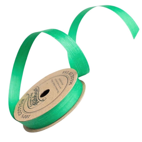 Wrappily Eco Friendly Gift Wrap Co. Cotton Curling Ribbon - Solid Green