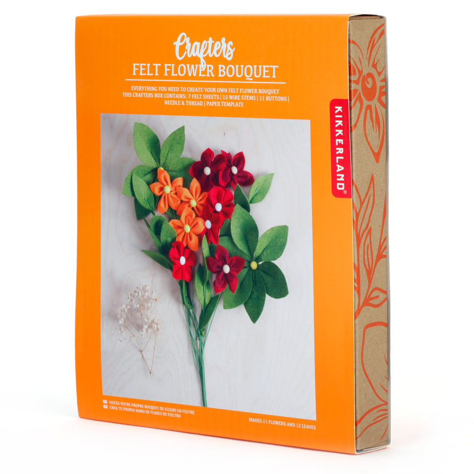 Crafters DIY Kit - Felt Flower Bouquet