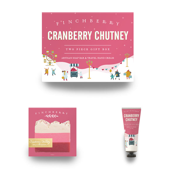Finchberry Cranberry Chutney - 2 Piece Holiday Gift Box
