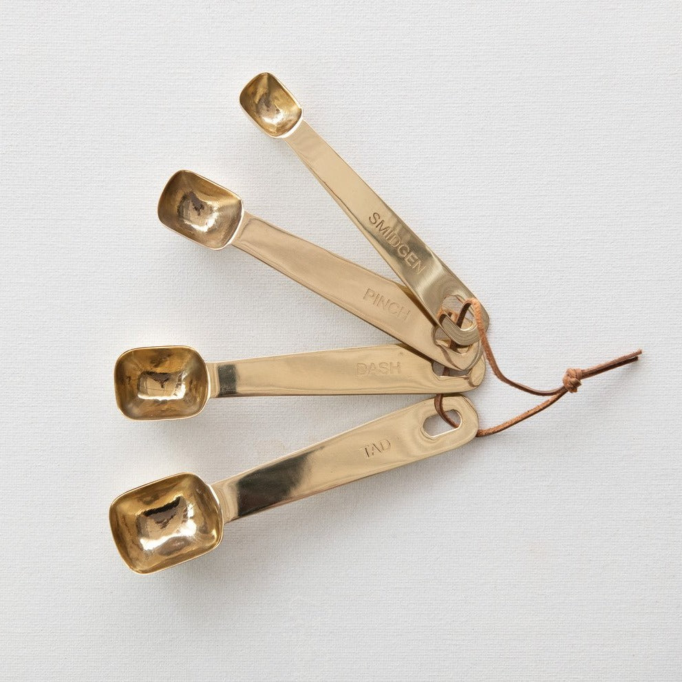 Stainless Steel Measuring Spoons, Set of 4