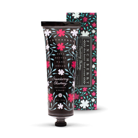 Finchberry Cranberry Chutney Shea Butter Hand Cream. 4 oz.