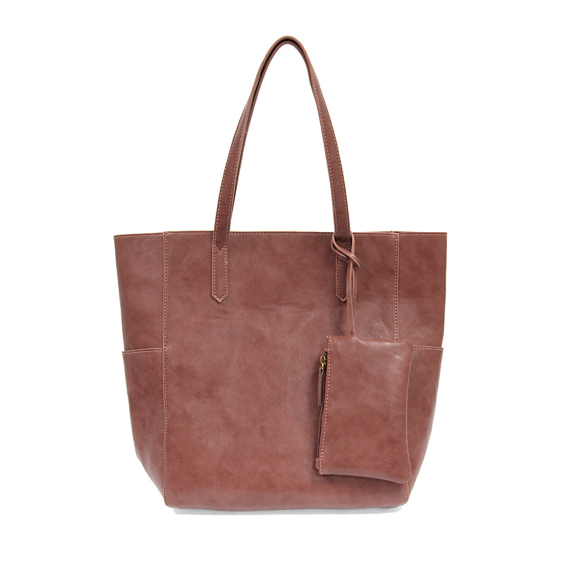 Rose Clay - Vegan Leather Bella Travel Tote