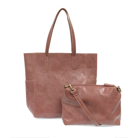 Rose Clay - Vegan Leather Bella Travel Tote