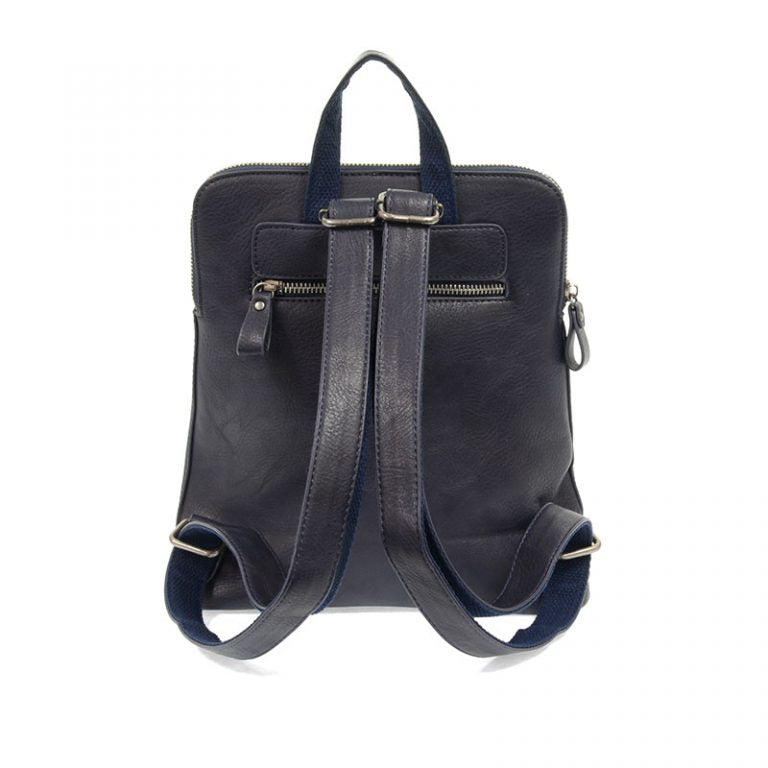 Midnight Blue - Vegan Leather Mini Julia Backpack