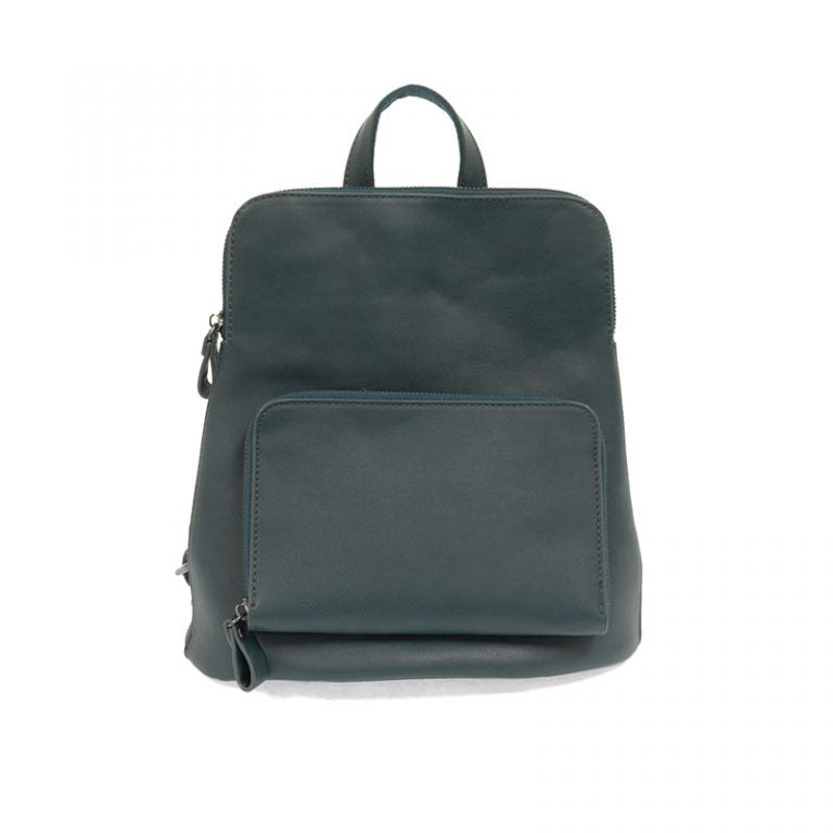 Joy Susan Accessories Vegan Leather Backpack Handbag Mini Julia in Dark Turquoise Faux Leather - L8038-88S
