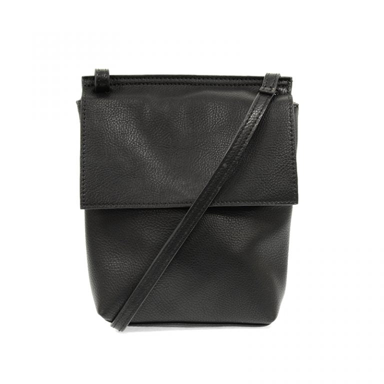 Vegan Leather Aimee Small Flap Crossbody Bag