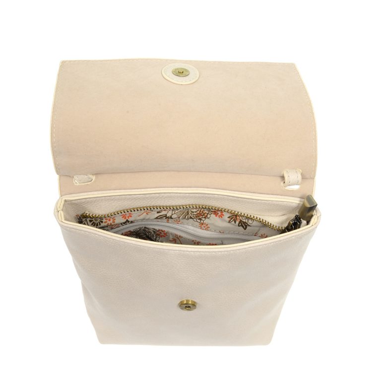 Oyster - Vegan Leather Aimee Crossbody