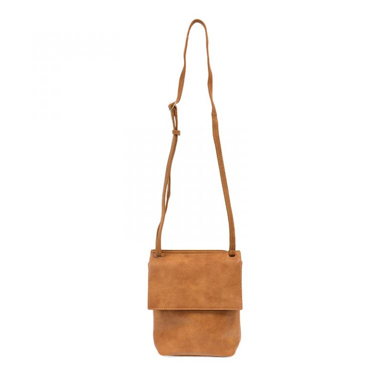 Vegan Leather Aimee Small Flap Crossbody Bag