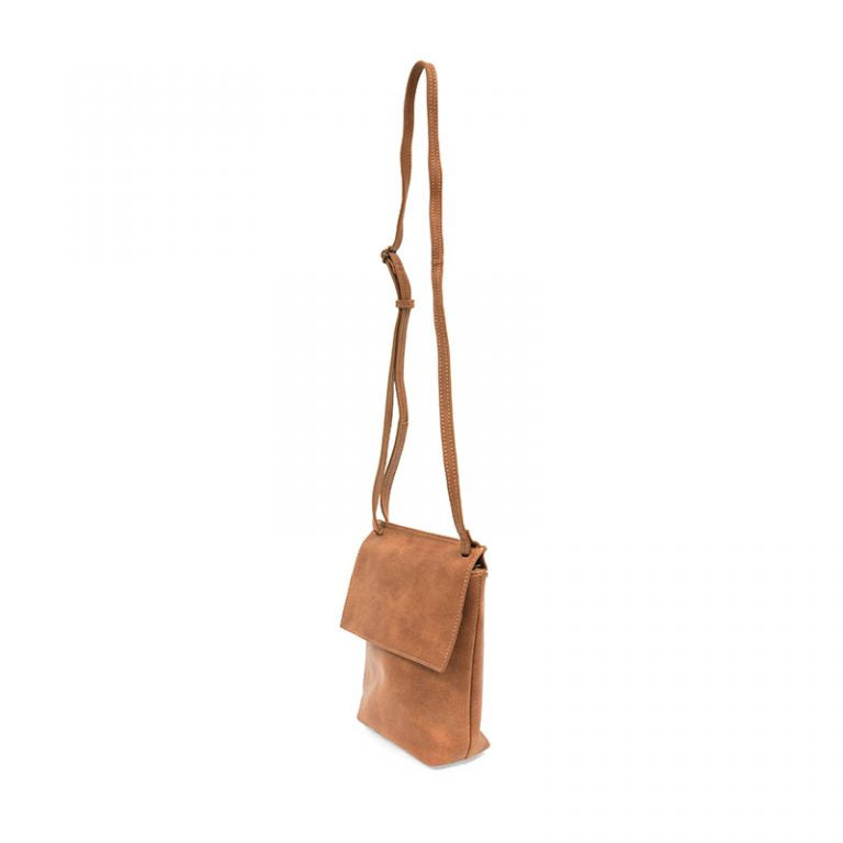 Vegan Leather Aimee Small Flap Crossbody Bag