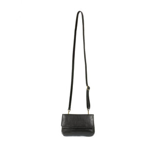 Black - Vegan Leather Evie Crossbody