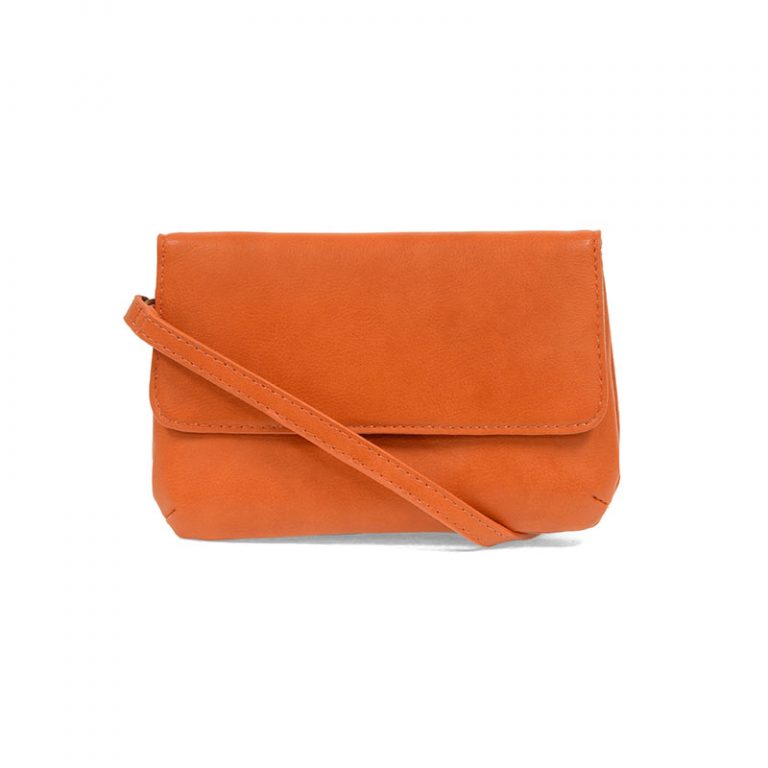 Papaya - Vegan Leather Evie Crossbody