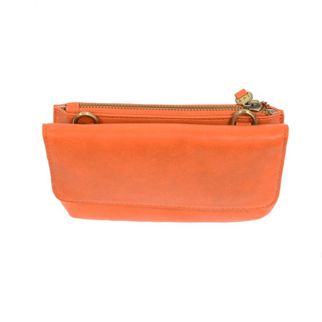 Papaya - Vegan Leather Evie Crossbody