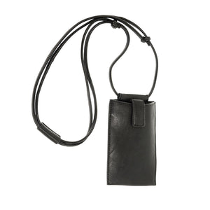 Black - Vegan Leather Marley Phone Crossbody