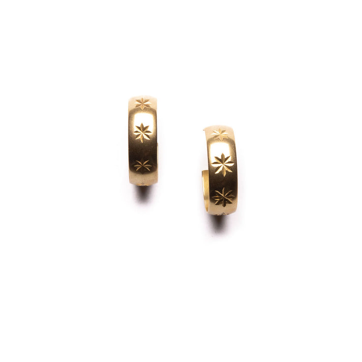 Luminary Hoops - Gold