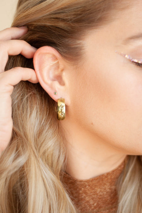 Luminary Hoops - Gold