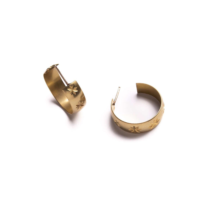 Luminary Hoops - Gold