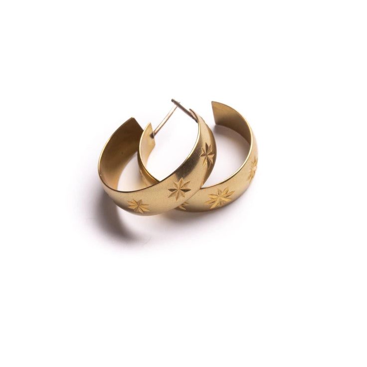 Luminary Hoops - Gold
