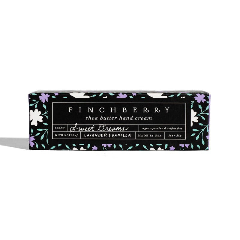 Finchberry Mini Hand Cream. Sweet Dreams Shea Butter Hand Cream Travel Size - 1 oz.