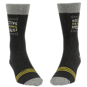 Selective Hearing Mens Socks