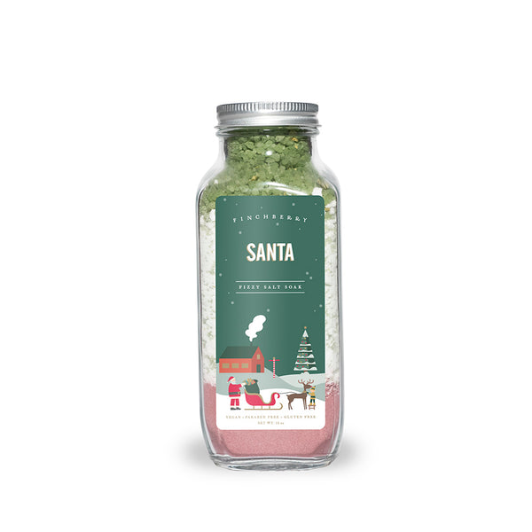 Finchberry Holiday Edition - Santa Fizzy Salt Soak