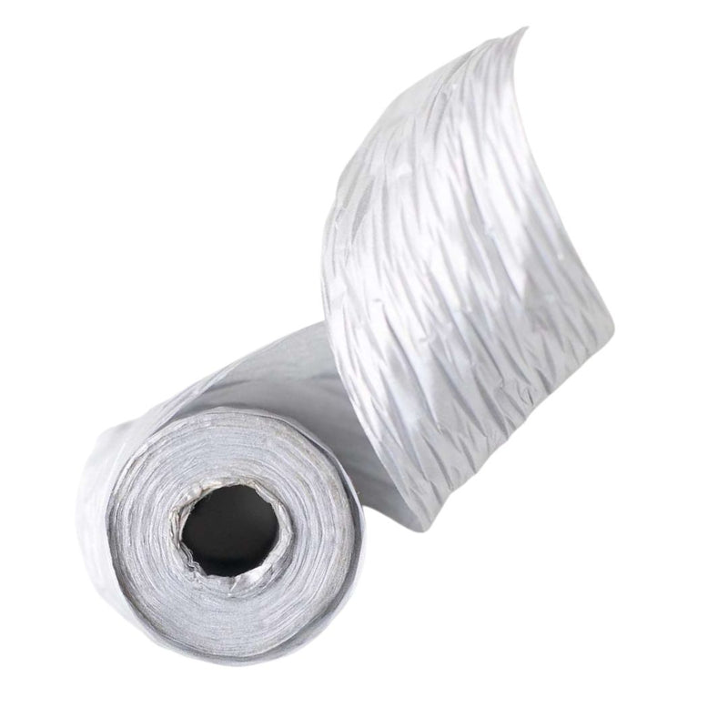Wrappily Eco Friendly Gift Wrap Paper Ribbon - Silver