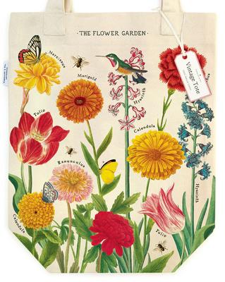 Flower Garden  - Vintage Tote Bag