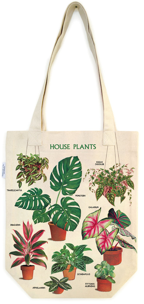 Houseplants - Vintage Tote Bag