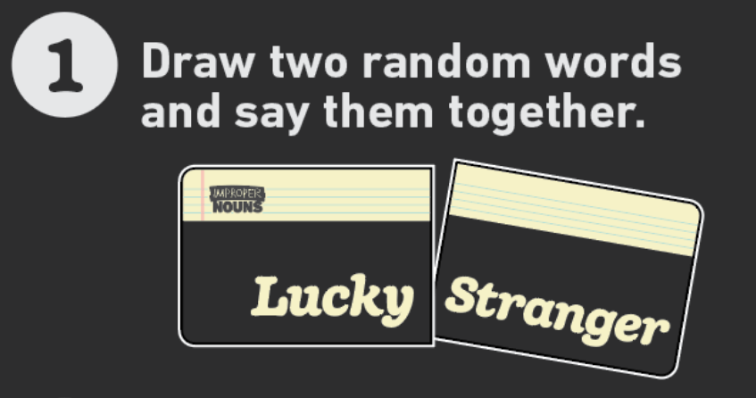 Improper Nouns Game