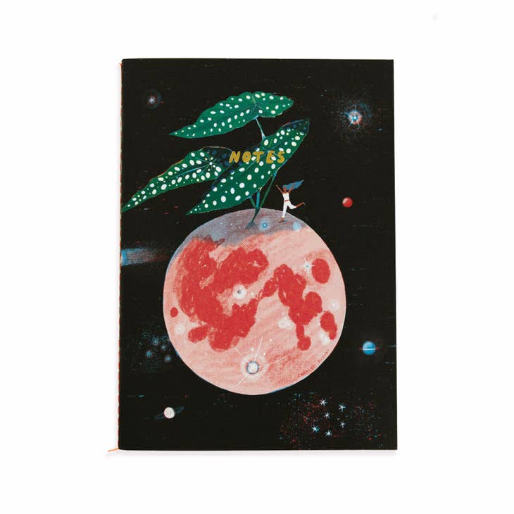 Begonia Canvas Notebook House Plant Collection Carolyn Suzuki