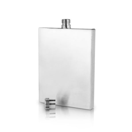 Slim Stainless Steel 3 oz Flask by Viski