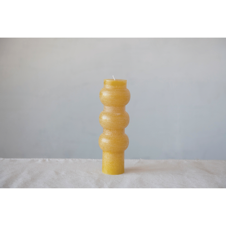 Honey Yellow - Unscented Balance Totem Candle