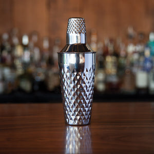 Diamond Faceted Cocktail Shaker