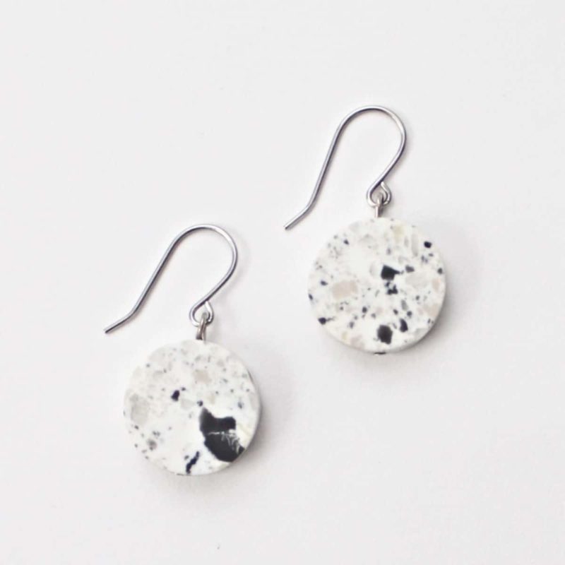 White Granite - Sophie Earrings
