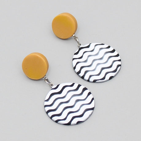 Mustard - Lunetta Earrings