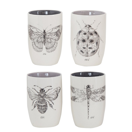 Ceramic Tumbler Glasses : Pollinators