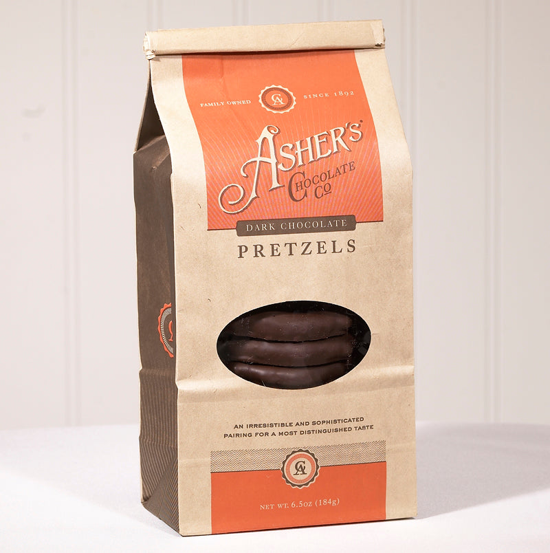 Dark Chocolate Pretzels Bag