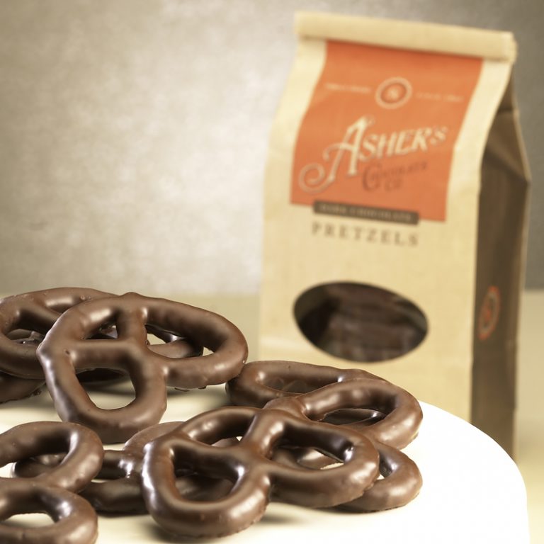 Dark Chocolate Pretzels Bag