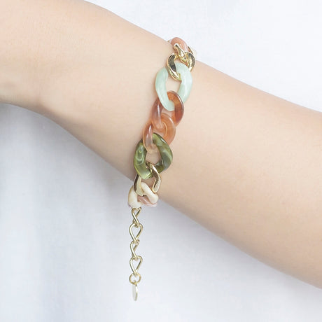 Sunset Chain Link Bracelet