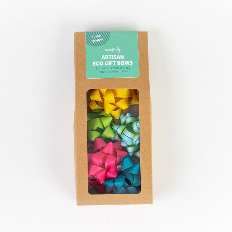 5pc Eco Cotton Gift Bows