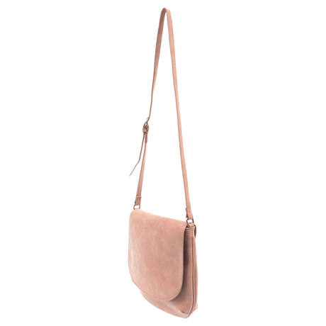 Dusty Rose - Vegan Leather Jackie Crossbody