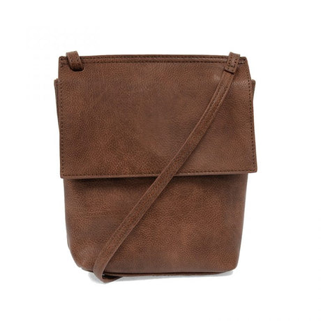 Vegan Leather Aimee Small Flap Crossbody Bag