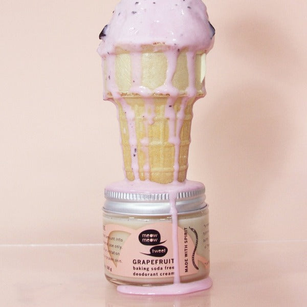 GRAPEFRUIT Baking Soda Free Deodorant Cream